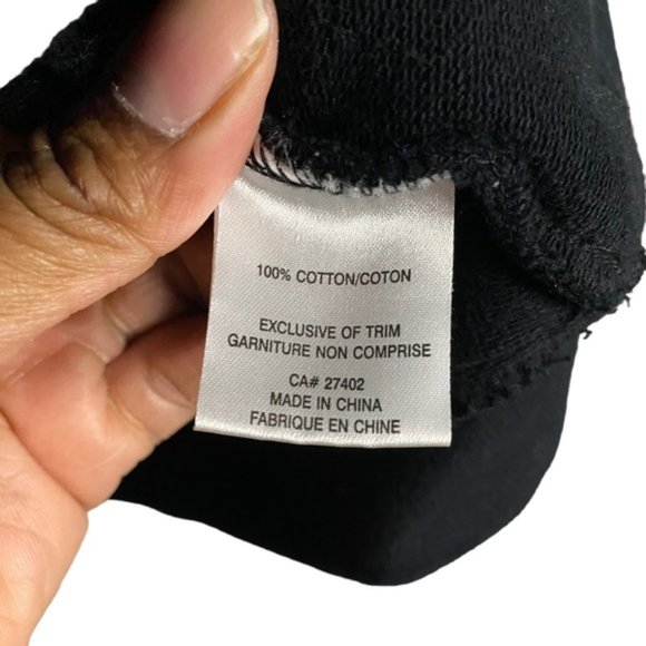 Orb Women's Black Knit Sweater Jacket with Coconut Buttons - Picture 7 of 9